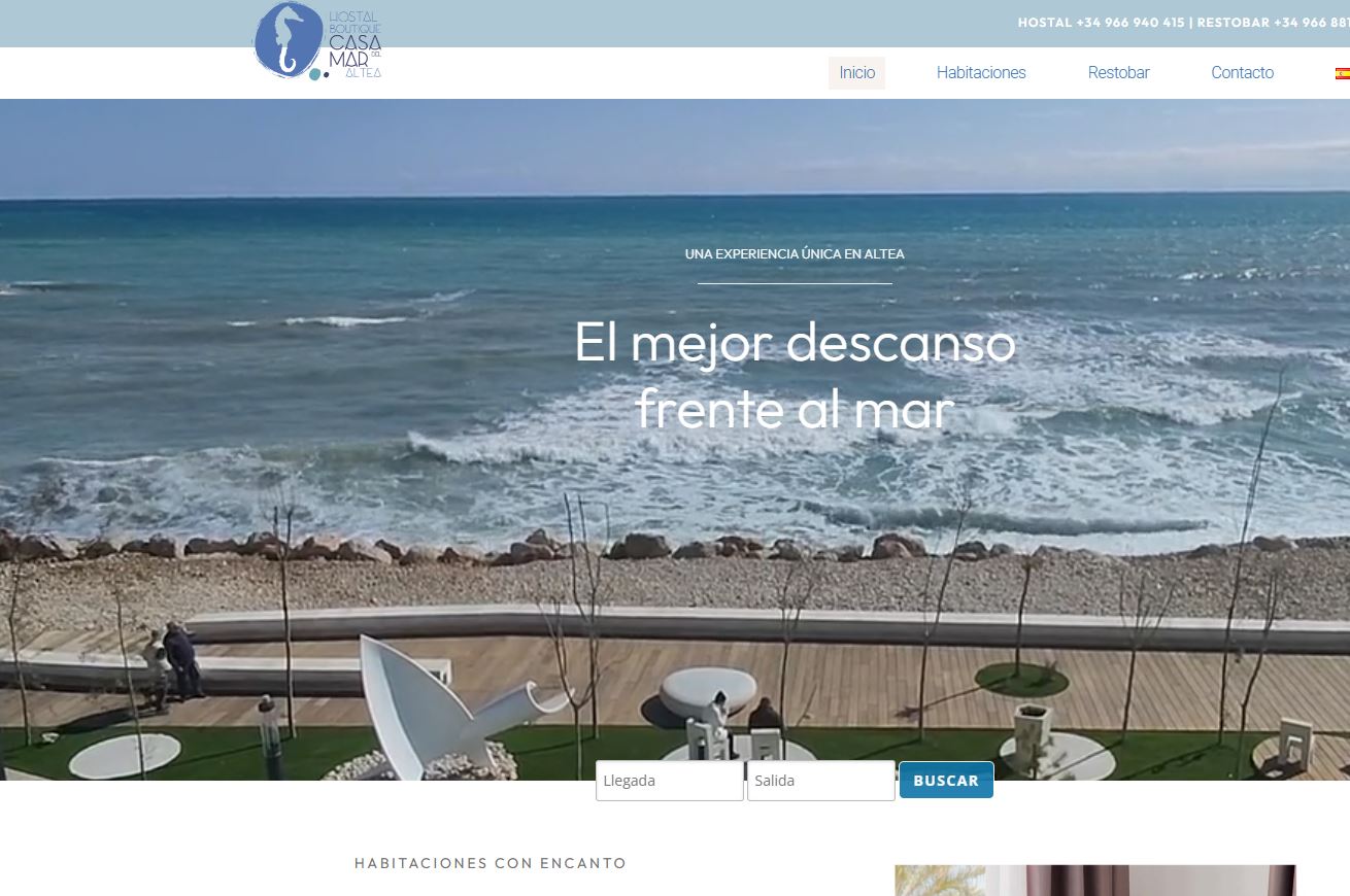 Web casa del mar