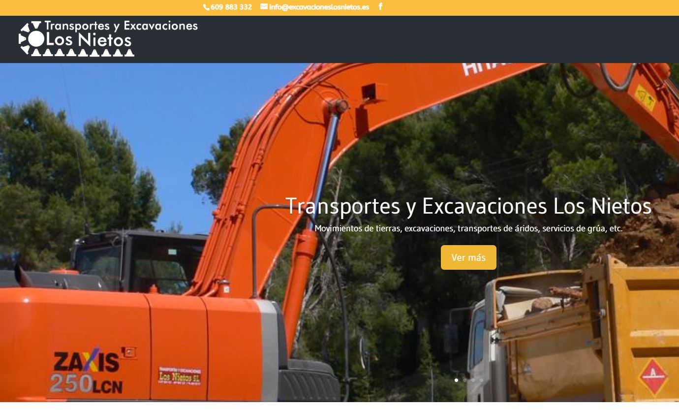 Web excavaciones los nietos