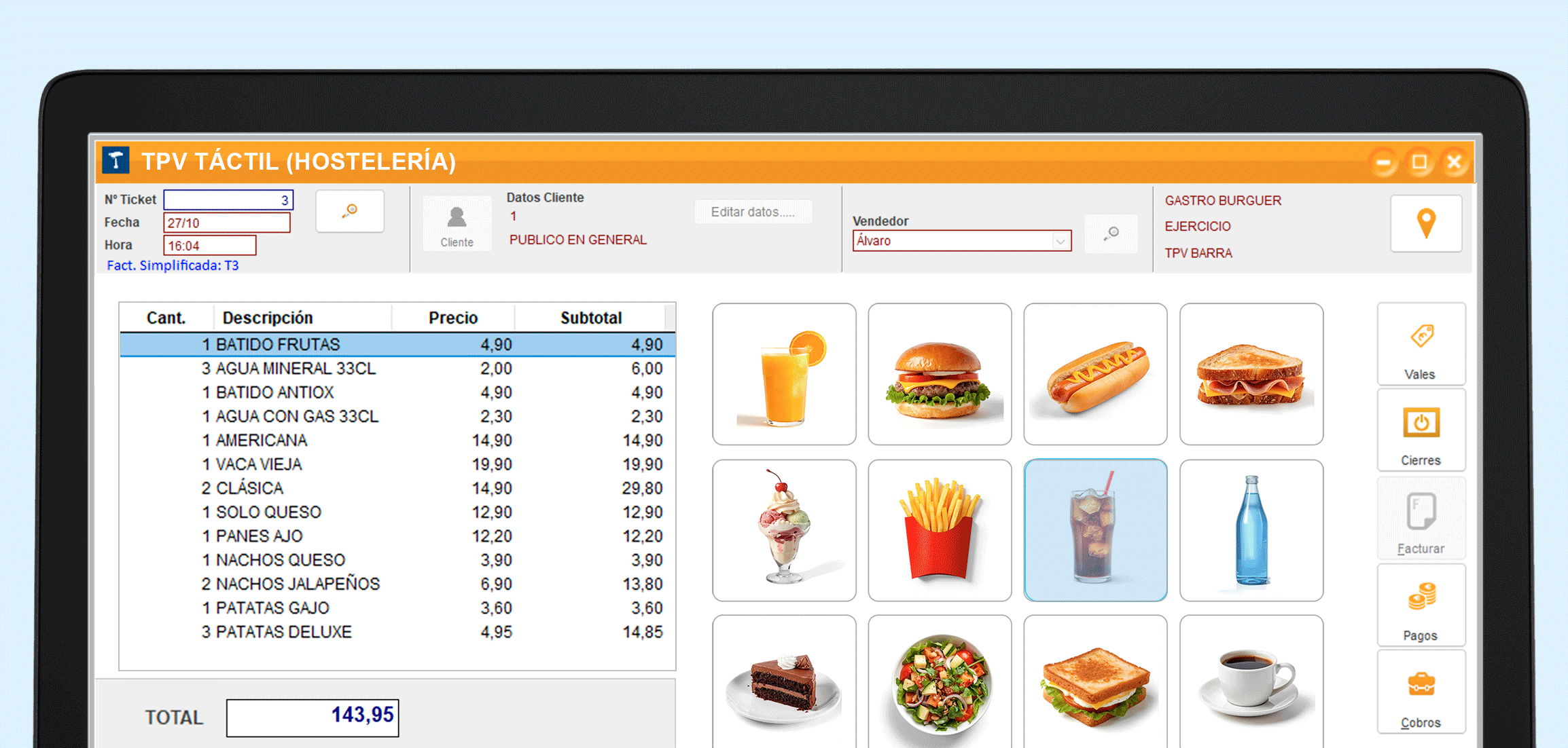 Tsid informatica con classic ges-tpv